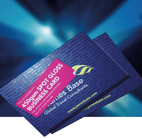Spot UV Business Card